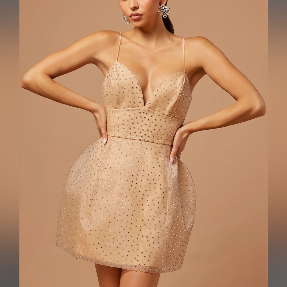 Giselle Embellished Mini Dress 2X